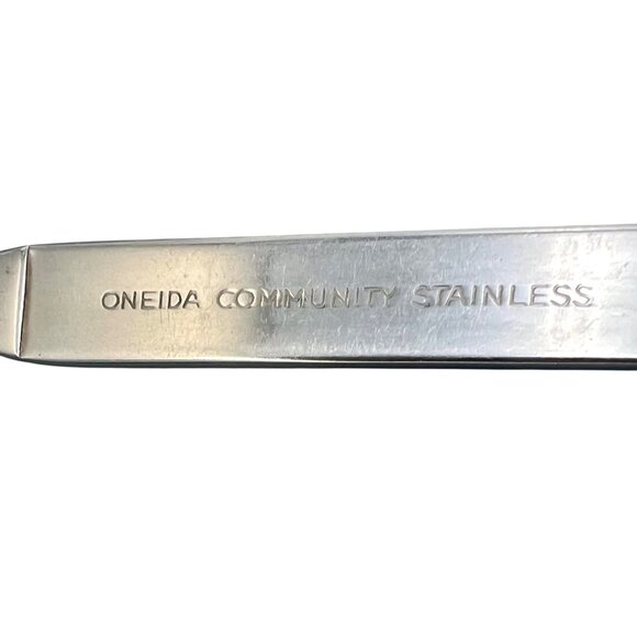 Set Of 3 Oneida Community Isabella Dinner Forks Stainless Steel 7 3/8"L - Picture 4 of 4